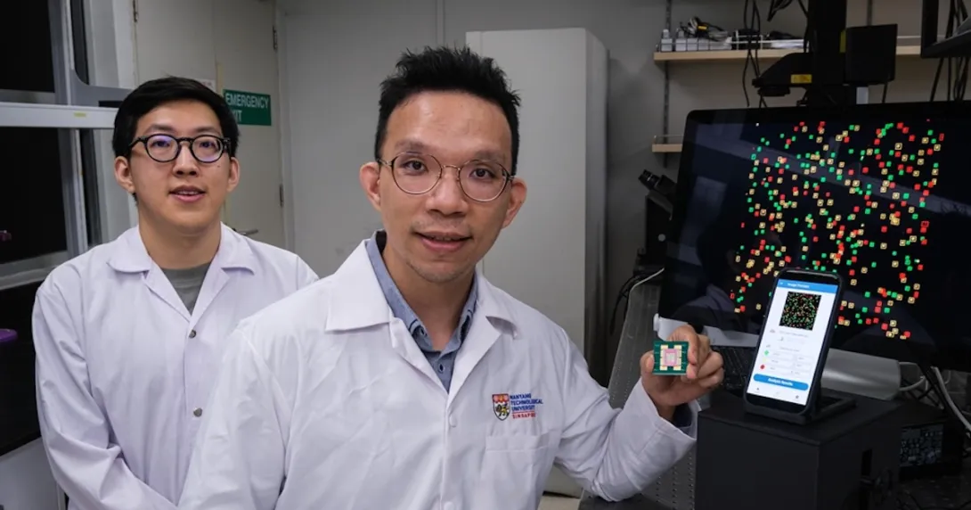 NTU's AI chip detects disease biomarkers in 20 minutes and more briefs